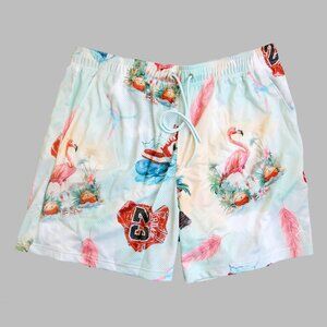 Jordan Essentials Mesh Men's 7 in Printed Training Shorts Blue Size XL RARE